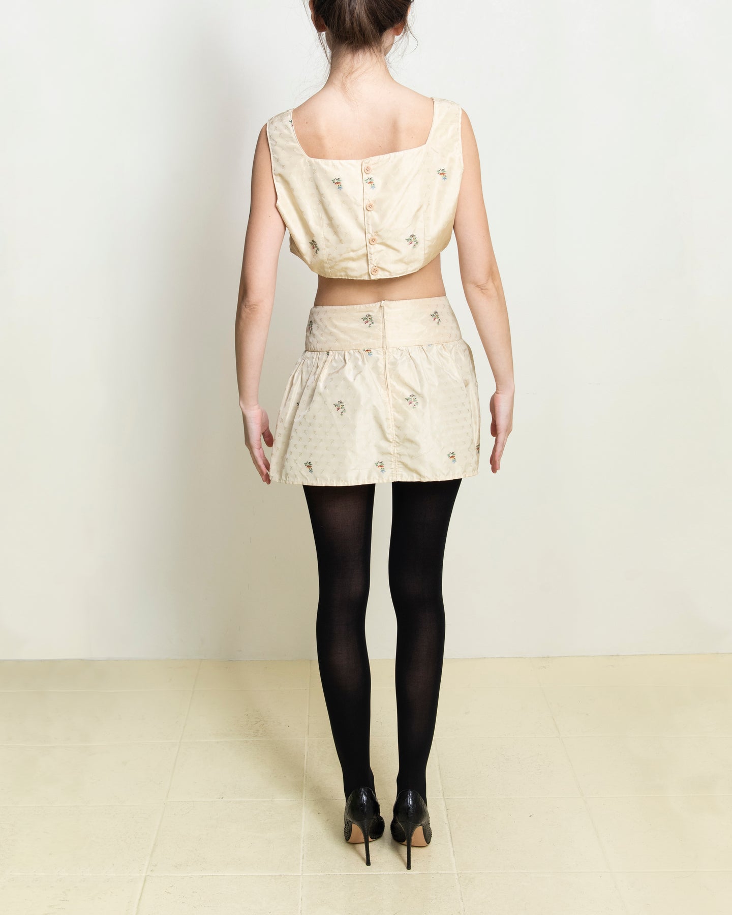 Madeline Malenfant - Skirt from Cream Set